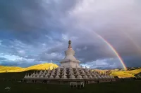 Lanyue Valley Hotel (Daocheng Yading Scenic Area) - غرفة مطلة على الجبل