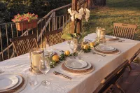 Stunning hilltop Tuscan farmhouse.  Private pool with spectacular views.