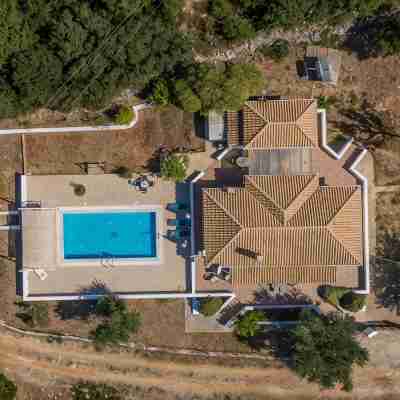 Spyros Villa near Fiskardo, Private Pool Overflow 4x8m, panoramic sea view Hotel Exterior
