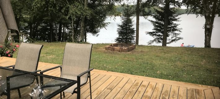Quiet Northwoods Lakehouse Getaway on Lake Julia with walkout WI beach Hotele w: Oneida County