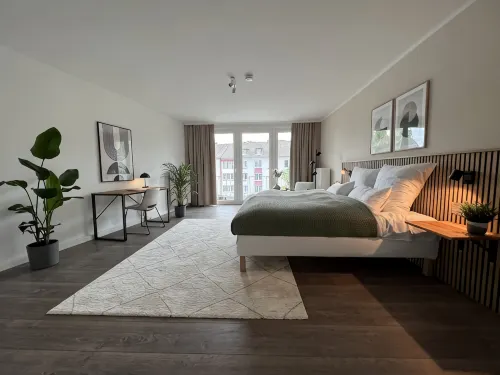 Neue, Stylische 2-zimmer Wohnung in der Innenstadt mit Balkon - 3 tähden