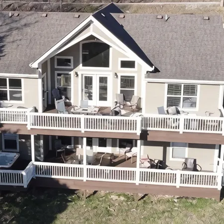 What a Life - Norris Lake Front House w/ dock, hot tub and NO-steps to lake