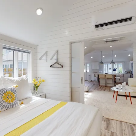 Swedish Blue and Yellow house new 2021! Just over a block to harbor and Main St