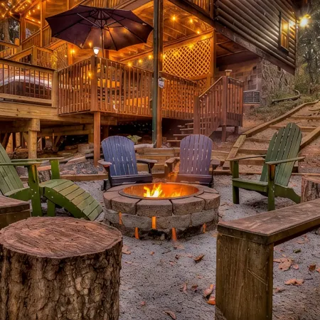 Secluded Cabin w/Hot Tub, Fireplace, Firepit, Grill, Hiking & King Bed