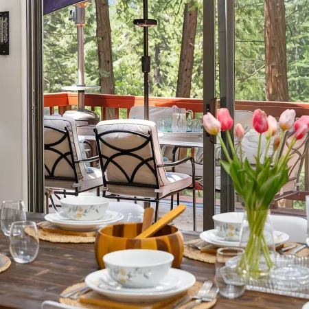 Lux Retreat with Sauna, Game Rm, BBQ Grill, Deck Dining, Fire pit, Close to Lake