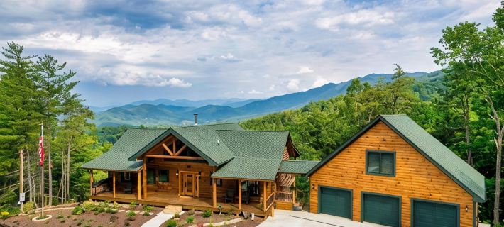 Luxury Cabin with Epic Mountain Views • Hot Tub • 10 Min to Cades Cove Ξενοδοχεία στην πόλη Blount County