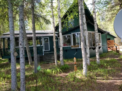 LUV2 FISH Vacation Rental on the Kenai River - Alphydda