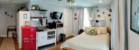 Poolhouse studio, historic neighborhood - 4-Star
