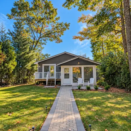 Lakefront Retreat with a Private Sandy Lake Huron Beach
