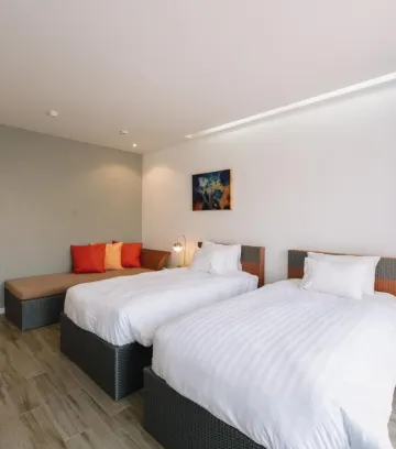 ห้องดีลักซ์ เตียงเล็ก 2 เตียง