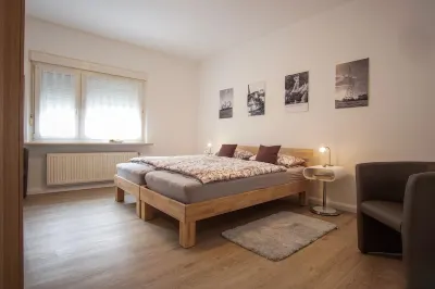 FeWo Galliet: central, quiet, luxuriously equipped, Wifi free  호텔