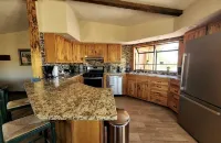 Geronimo cabin, named in honor of the legendary Apache Warrior, Amazing views!