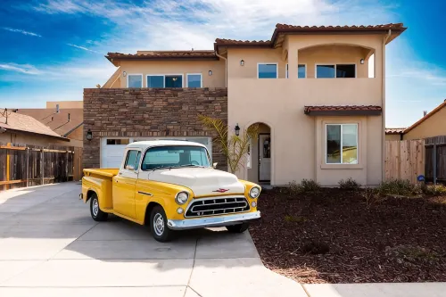 Modern 4Br / 4BA Beach Home • 360 View Rooftop Firepit • All King Beds - Garage