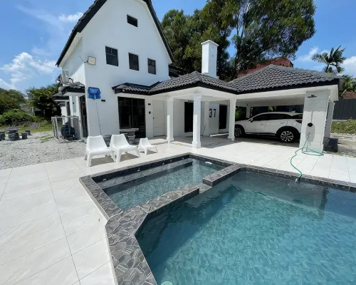 Lot 837 - NEW A'famosa Karaoke Huge Land Private Pool Hotels in Pegoh