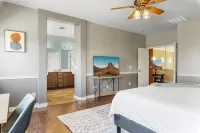 Main Floor King Room Plus 4 Bedroom Upstairs w/ Game Room & Heated Pool