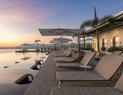 Exclusive 3-bedroom apartment in luxurious  beach front condo in Bucerías