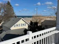 Sleeps 24+! Large home steps from Lake Michigan with views of the Lighthouse