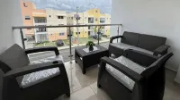 Charming 3-bedroom apartment with AC, WiFi and Parking in La Vega, Dominican Rep - Homestays