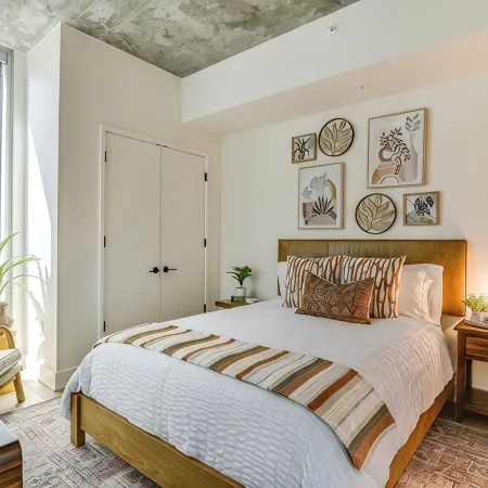 Luxury Downtown Austin condo with Rooftop Pool, Private Balcony & Lake View