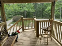 Secluded waterfront fishing cabin, boat dock, pier, sunsets, boat to beach - Alphydda