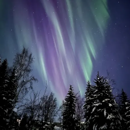 Prime location, Aurora viewing, Fast WI-FI!!