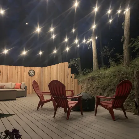 Secluded Peaceful Chalet 1 Bdrm King Suite AC, Private Laundry Room
