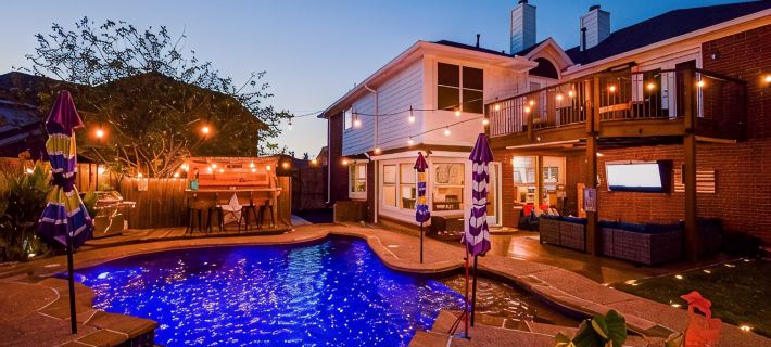 Txshapedprivatepool&Spa.TikiBar.PuttingGreen.Gameroom.Patios.Playground.Firepit Hotels in The Colony