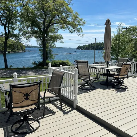 Enjoy spectacular views of Lobster Cove. Large yard, EV charger & dog friendly.