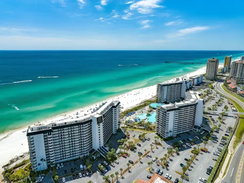 Edgewater Villa 1704, Top Resort, Beach Tram, Gated sleeps 4