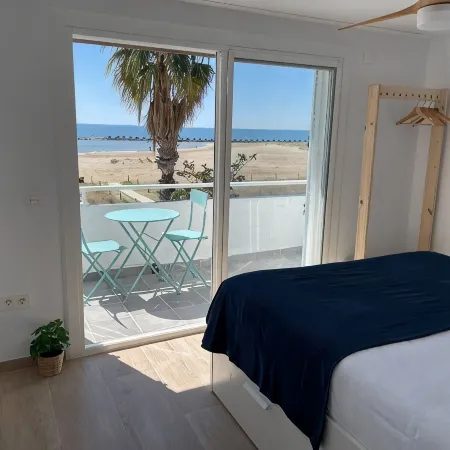Beachfront Home · 5 Steps to the Sand · Large Private Terrace with Pergola · AC