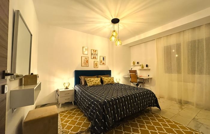 Appartement a 10 min de l Aéroport Entre les Berges du lac et Ain Zaghouene,
