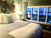 Private Lakefront 4-bedroom vacation with two home's on Lake Champlain