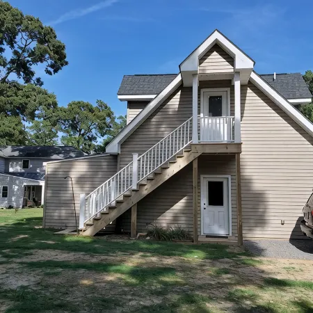 Room on river with sunset views and private beach!