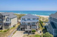 9 Br Ocean/Beachfront Home w/ Heatedpool & 2 Hottubs in Obx! - 3-Star
