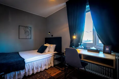 Hotell Aqva Restaurang & Bar Ett Biosfärhotell Med Fokus på hållbarhet - parking