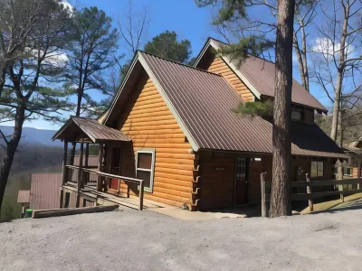 Chelle's Sanctuary 2臥室小木屋由RedAwning提供 Dark Island Swinging Bridge附近的飯店