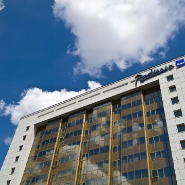 Гостиница Radisson Blu Белорусская, Москва Отели рядом со станцией Подмосковная