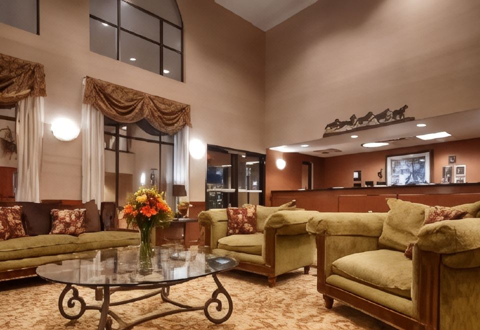 베스트 웨스턴 플러스 그레이엄 인의 아늑한 로비