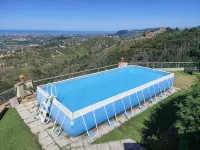 Tuscan Farmhouse with Coastal Views, New Air Conditioning and Car Recharge
