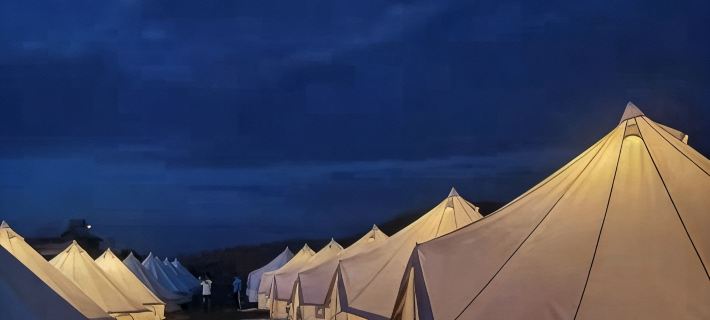 Shahai Lanshe Stargazing Campsite Hoteles en Zhongwei
