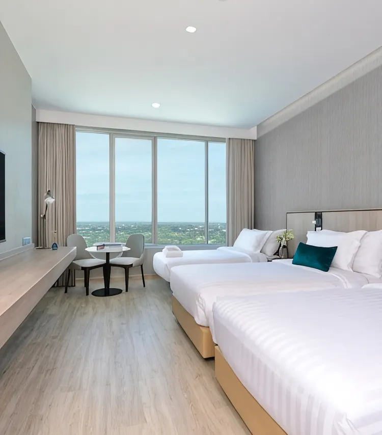 ห้องดีลักซ์ สำหรับสามท่าน