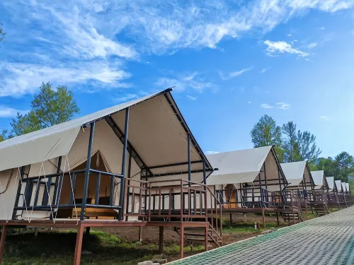 Yuan Yahao International Ski Resort - parcheggio