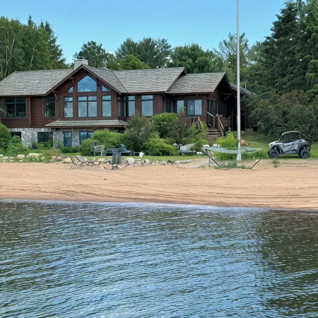 Leech Lake - Beach campfire sunsets and Prime Fishing and Swimming Getaway