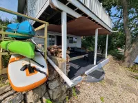 Private Beach Waterfront w/ Dock - Rock River Hideaway - 3-Star
