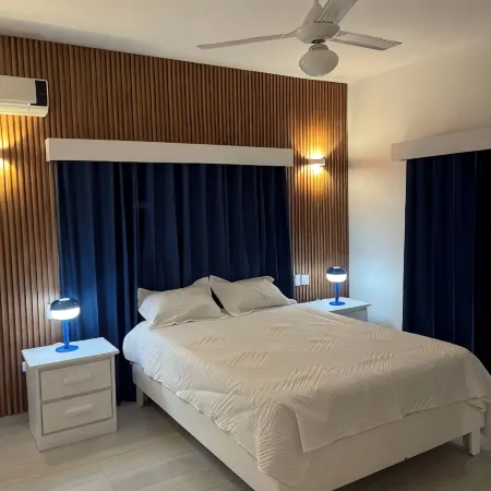 Ocean View, 2-bedroom Penthouse in gorgeous Las Terrenas with WiFi, AC