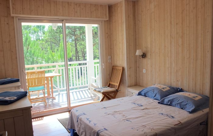 Villa  Carcans Plage 4 A 12 Personnes - Piscine 27° Borne Auto Wifi