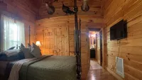 Secluded Cabin on 70 acres private land, ping pong table, Red River Gorge, KY - Hytter