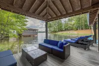 Lake Gaston Luxury Waterfront - Sleeps 20, Boathouse, Hot Tub, Fire Pit! - 3-Star