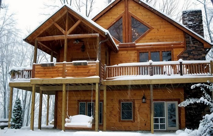 Luxury Lake Chalet Hot Tub Private Boat Slip  Amazing Mountain View’s Sleeps 10