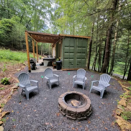 Book Your Adventure Getaway at our Container Cabin near New River Gorge